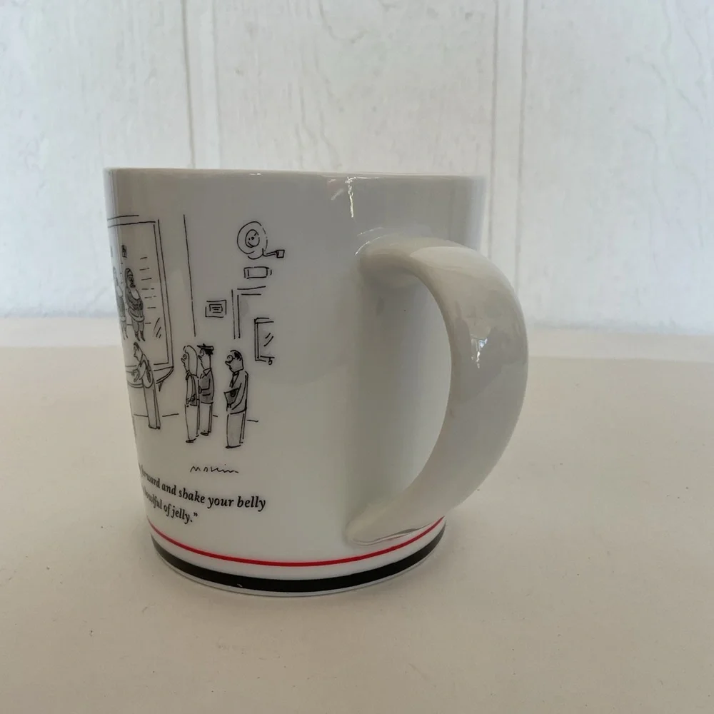 Restoration Hardware x The New Yorker Set of Two Ceramic Mugs